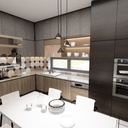Lampada a sospensione Elit 3 Premium – Nero – foto 5