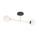 Lampada da soffitto Magnum 2 – nero/opale – foto 3