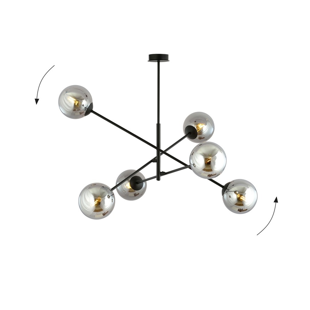 Suspension Linear 6 – graphite – photo 7