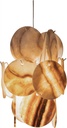 Pendant Lamp - Alabaster - S - Amber - Zenza