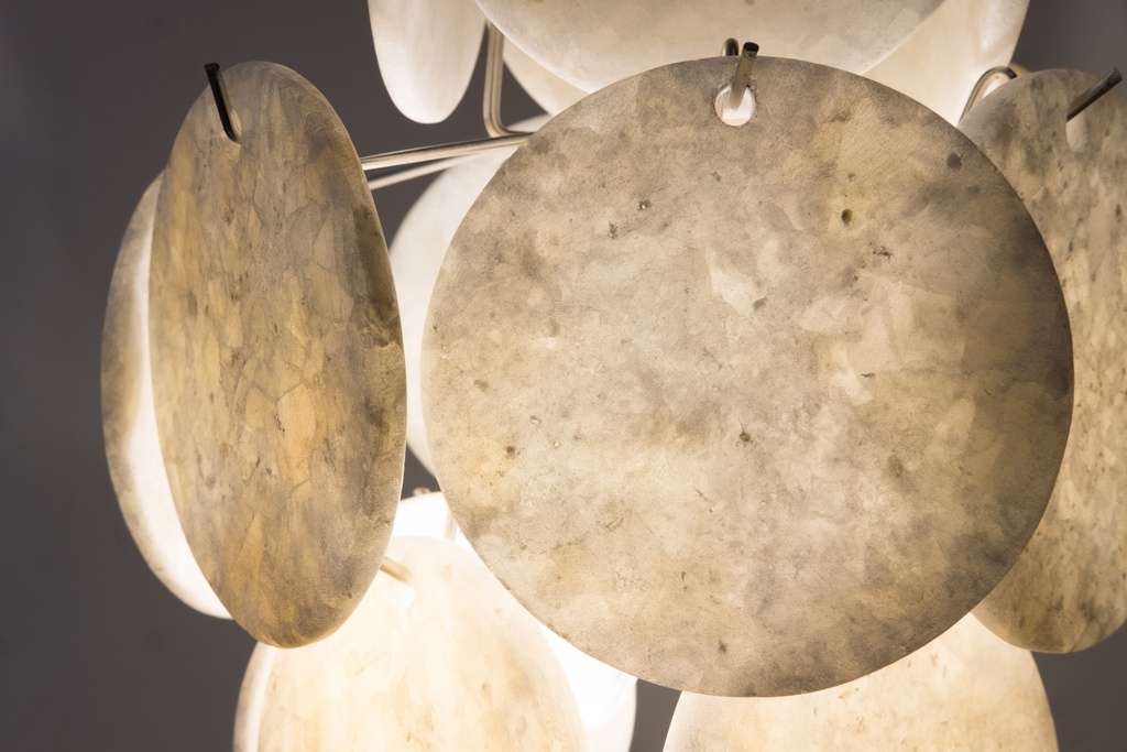 Pendant Lamp - Alabaster - S - Ivoor - Zenza