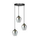 Lampada a sospensione Istar 3 Nero Premium – grafite – foto 3