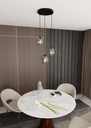 Lampada a sospensione Istar 3 Nero Premium – grafite – foto 6