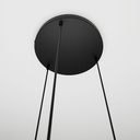 Lampada a sospensione Istar 3 Nero Premium – grafite – foto 8