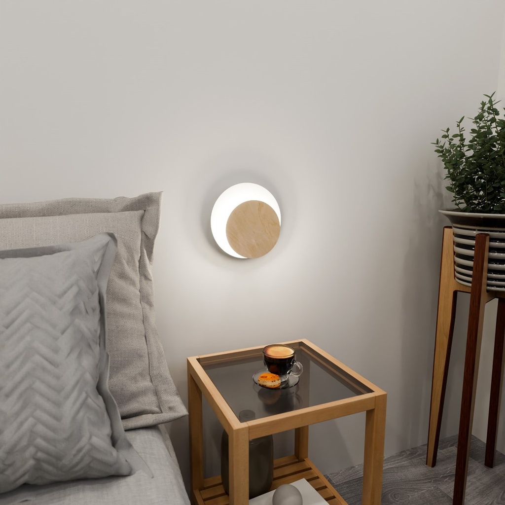 Circle 1A wall lamp – White – photo 4