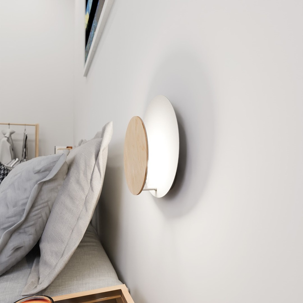 Circle 1A wall lamp – White – photo 6
