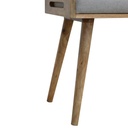 Repose-pieds style plateau en tweed gris – photo 6