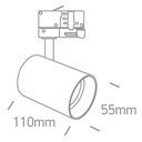 LARA schwarz LED 3000K 12W 1080lm – Foto 2
