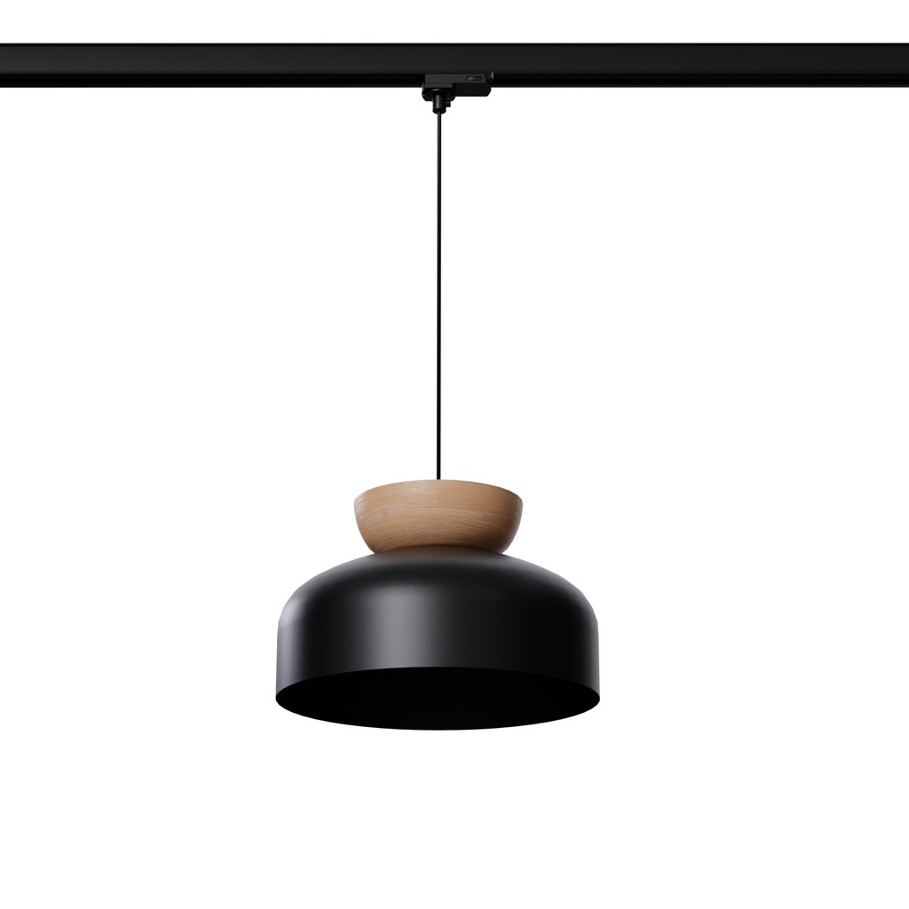 Lampada a sospensione MARION nero E27