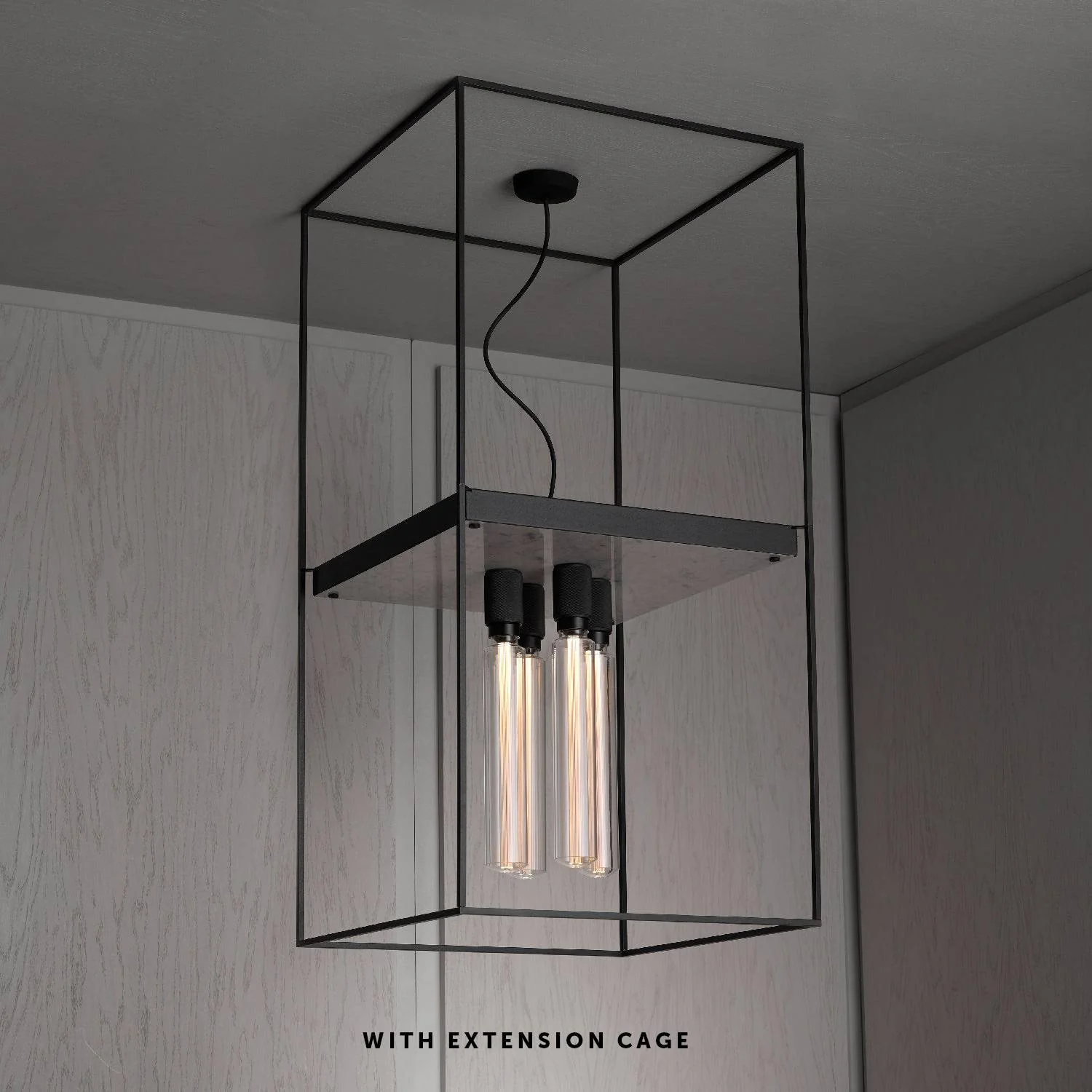 CAGED CEILING / 4.0 / CROSS · WHITE MARBLE · 2
