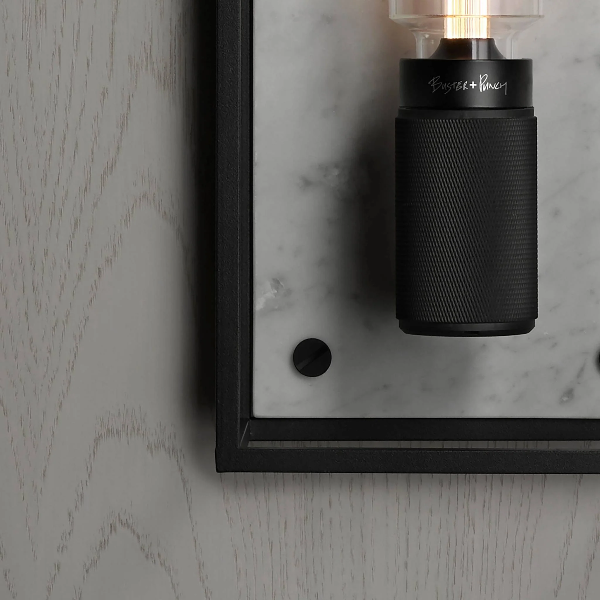 CAGED WALL / X-LARGE / CROSS · WHITE MARBLE · 2