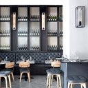 CAGED WALL / LARGE / CROSS · WHITE MARBLE · 4