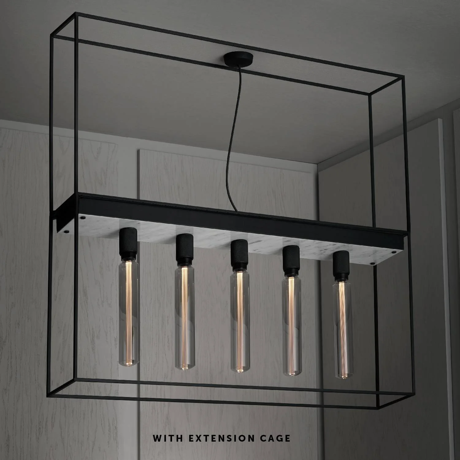 CAGED CEILING / 5.0 / CROSS · WHITE MARBLE · 2