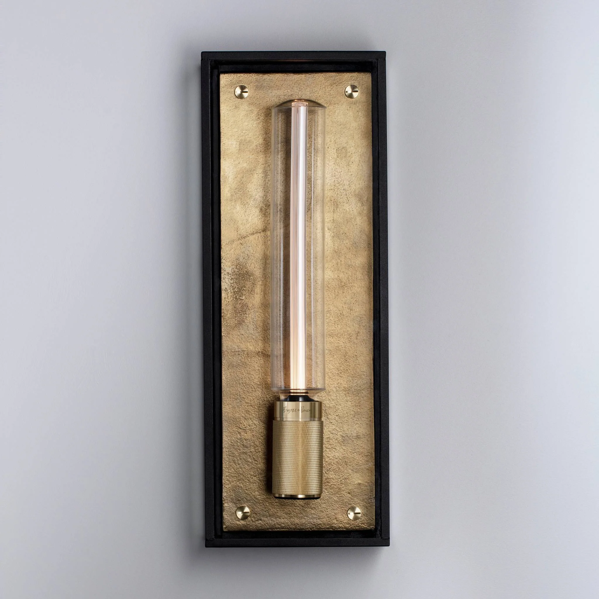 CAGED WET / WALL / CROSS / LARGE · BRASS · 5