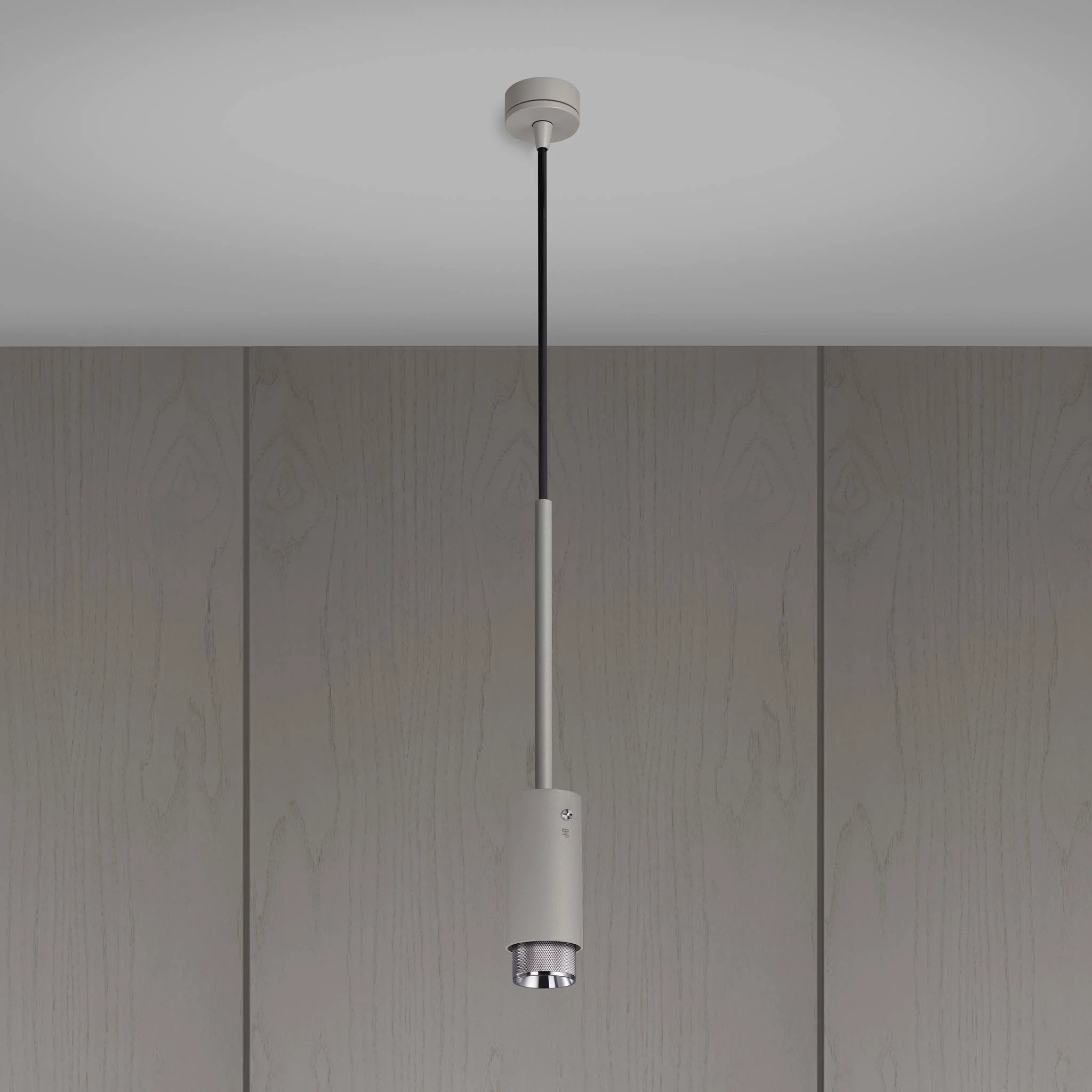EXHAUST PENDANT / CROSS / STONE · STEEL · 4