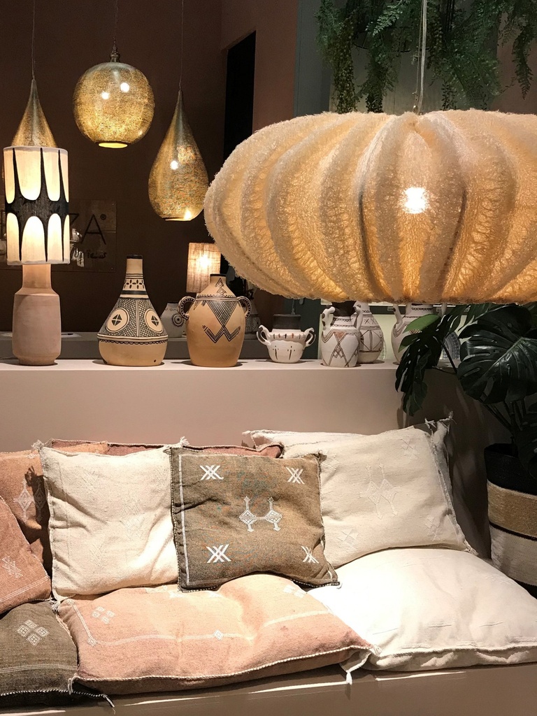 Pendant Lamp - Loofah Gab - XL - Naturel - Zenza