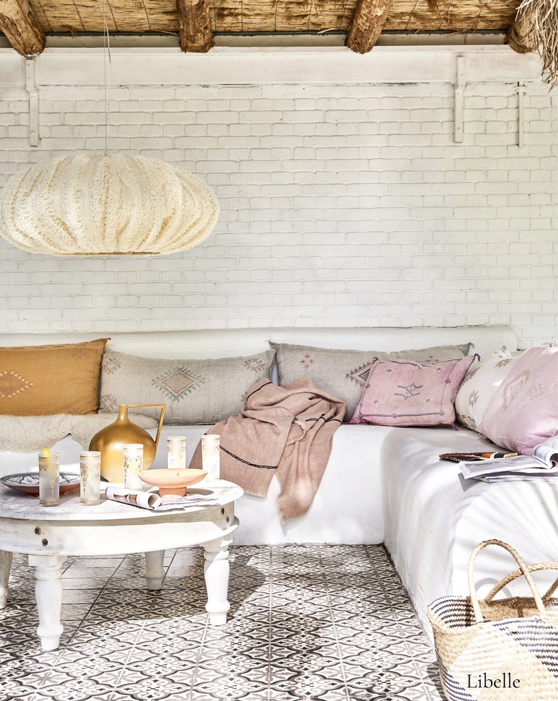 Pendant Lamp - Loofah Gab - XL - Naturel - Zenza