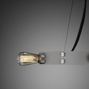 Lampadario HERO LIGHT / CROSS / STONE – BRONZO FUMÉ – foto 3