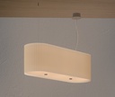 E4 PLEATED CEILING LAMP