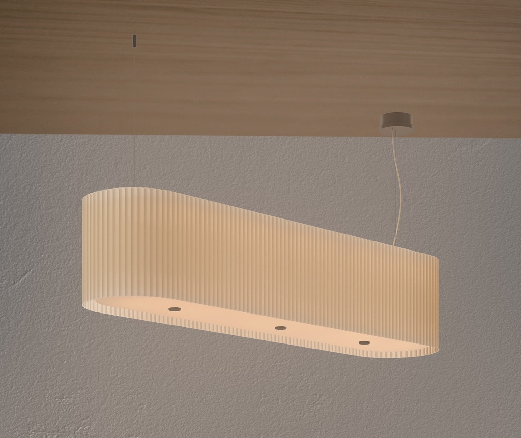 E5 PLEATED CEILING LAMP