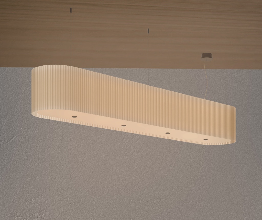 E6 PLEATED CEILING LAMP