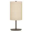 E9 COCO Pleated Table Lamp Exclusive Handmade in Italy