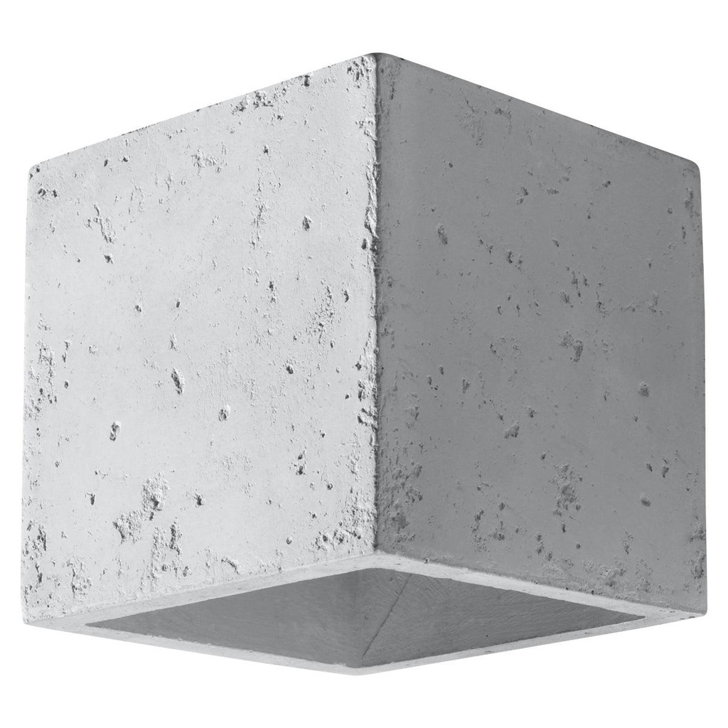 [SL.0487] QUAD Beton-Wandleuchte