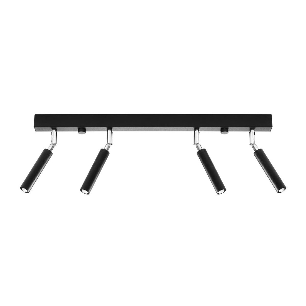 Lampada a soffitto EYETECH 4 nero