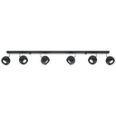 OCULAR ceiling light 6L black
