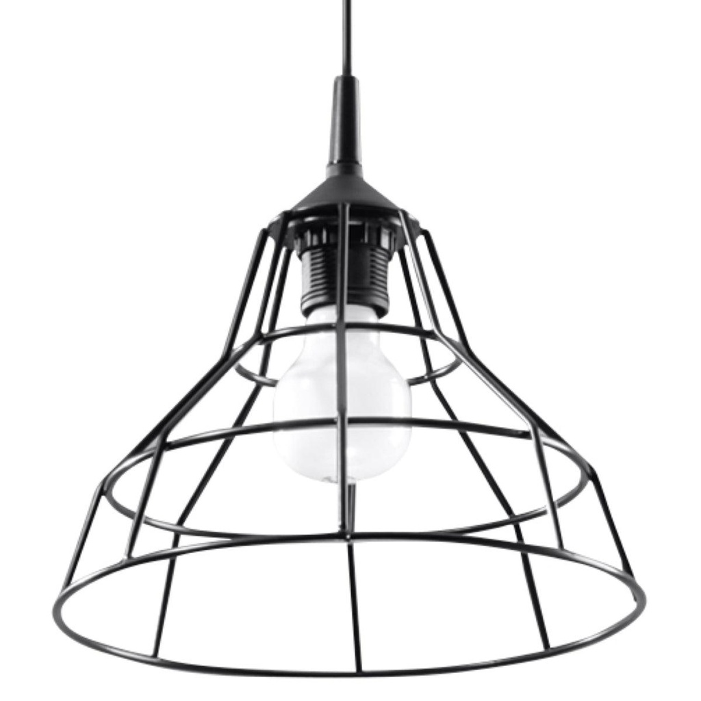 Lampe à suspension noire ANATA