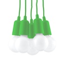 DIEGO 5 pendant lamp green