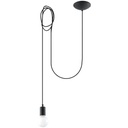 EDISON 1 pendant lamp black
