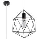 Lampe à suspension noire GASPARE