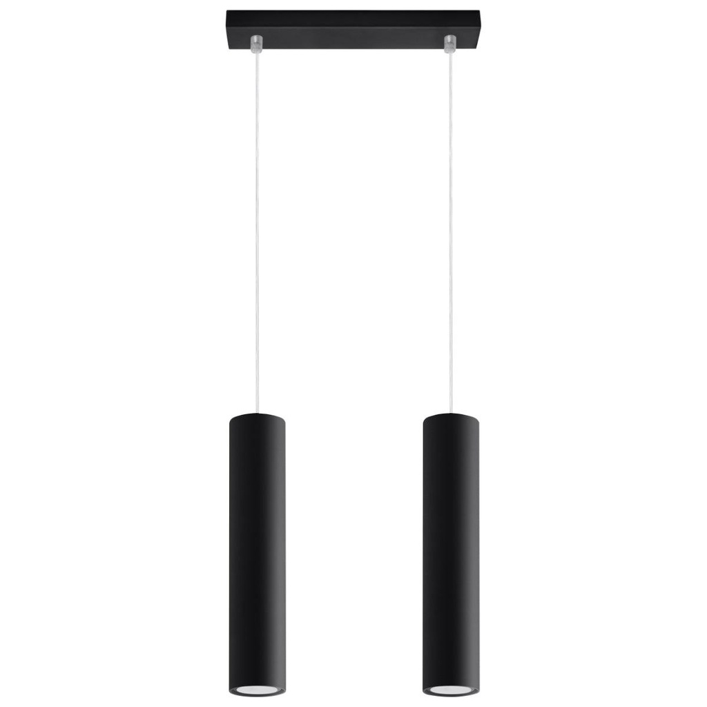 Lampada a sospensione LAGOS 2 nero