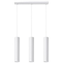 Lampada a sospensione LAGOS 3L bianco