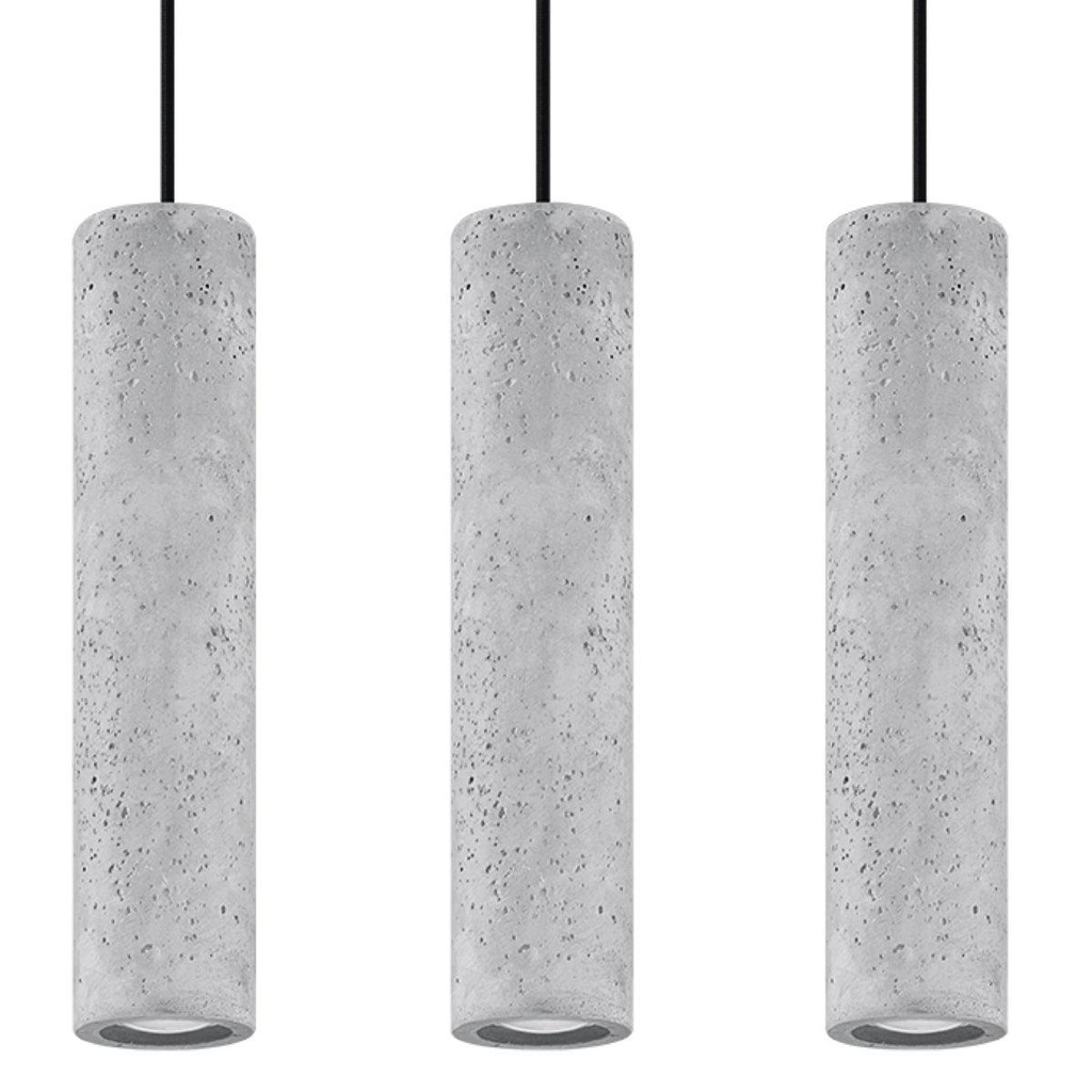 [SL.0655] Lampe suspendue LUVO 3L