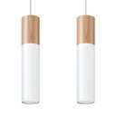 Lampe à suspension blanche PABLO 2