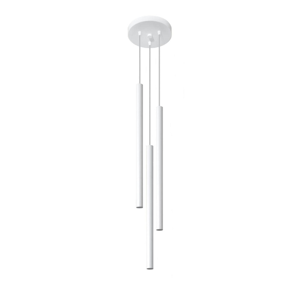 [SL.0467] PASTELO 3P pendant lamp white