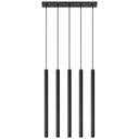 Lampe suspendue PASTELO 5 noire