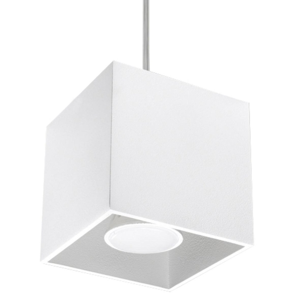 Lampada a sospensione QUAD 1 bianco