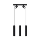 Lampada a sospensione RING 3 nero