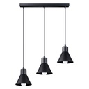 TALEJA 3 pendant lamp black [E27].