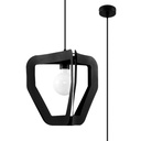Lampe à suspension noire TRES