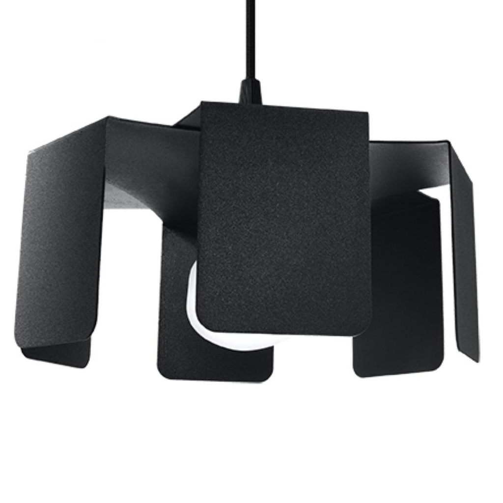 Lampe à suspension TULIP noire