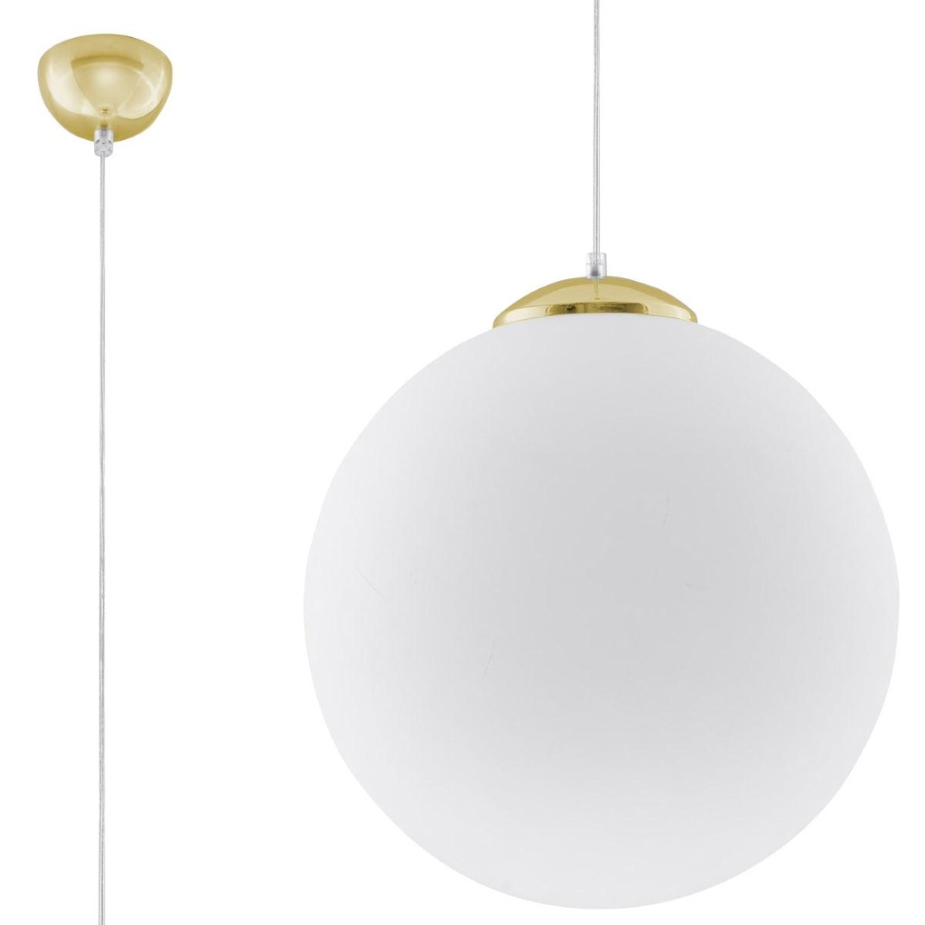 [SL.0717] Lampada a sospensione UGO 40 oro