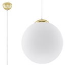 Lampada a sospensione UGO 40 oro