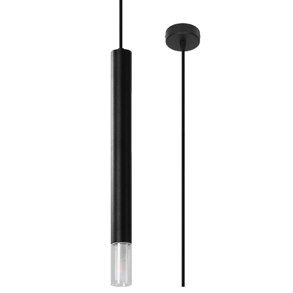 [SL.0960] WEZYR 1 pendant lamp black