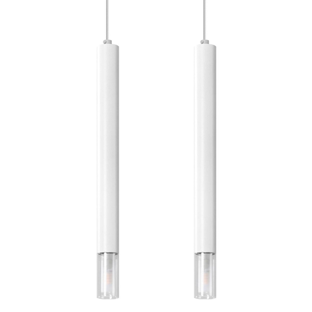 Lampada a sospensione WEZYR 2 bianco