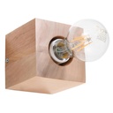 Lampada da parete ARIZ in legno naturale