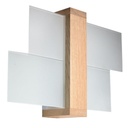 FENIKS 1 lampada da parete in legno naturale